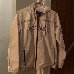 Womens Large York Beach Maine windbreaker jacket